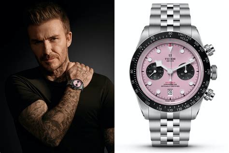 tudor beckham pink|tudor press room black bay.